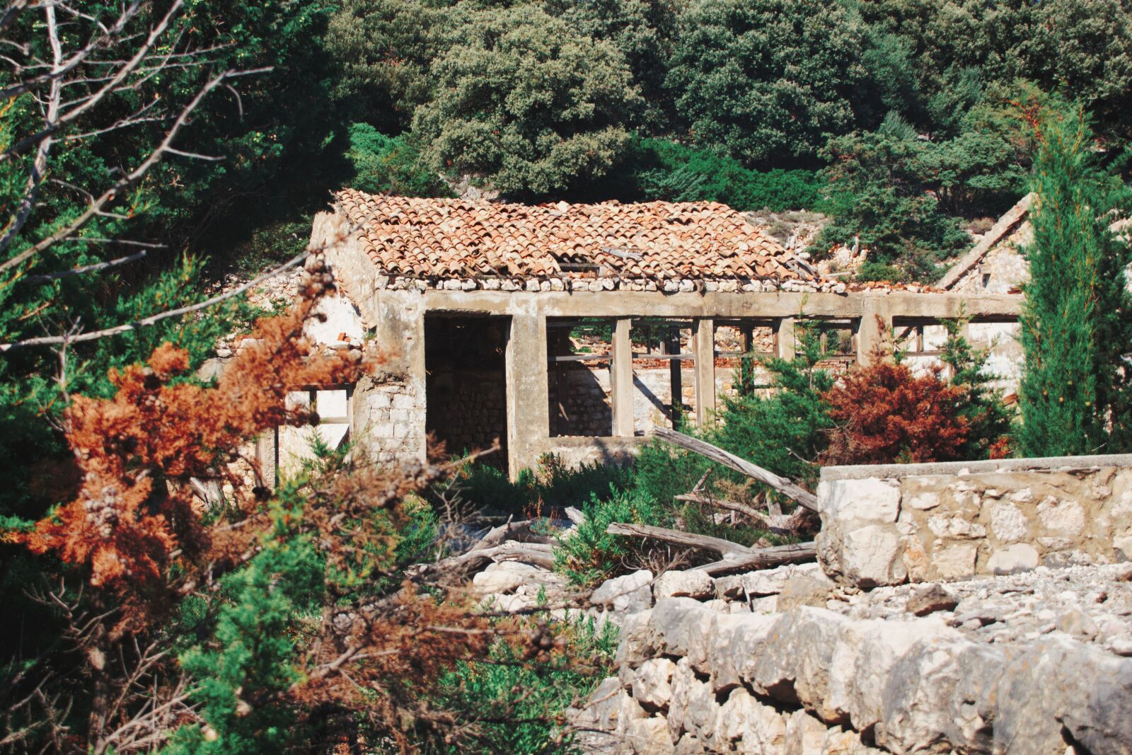Canon EOS 700D (EOS Rebel T5i / EOS Kiss X7i) sample photo. Croatia, women's prison, island photography