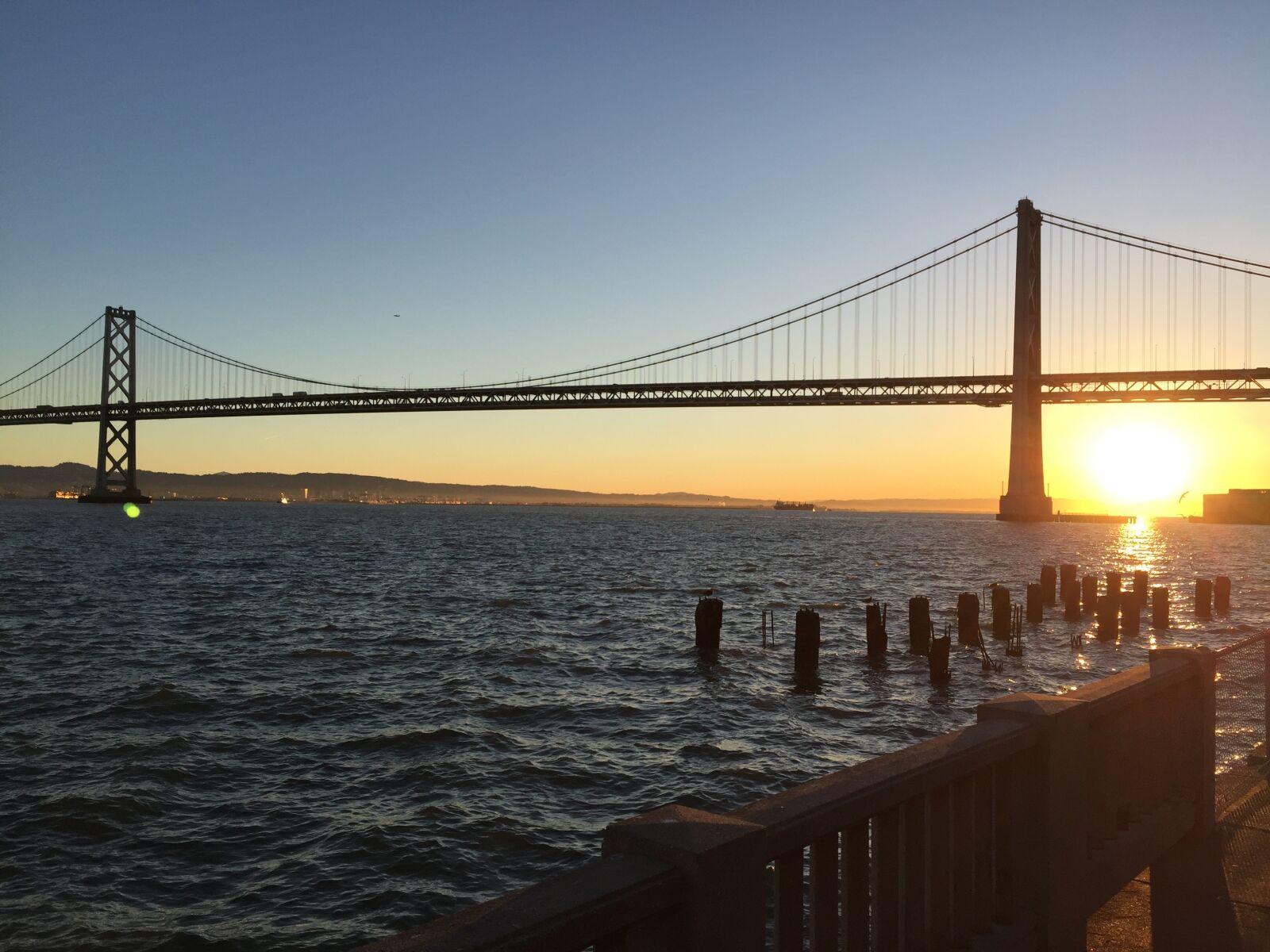 Apple iPhone 6 sample photo. San francisco, bay bridge photography