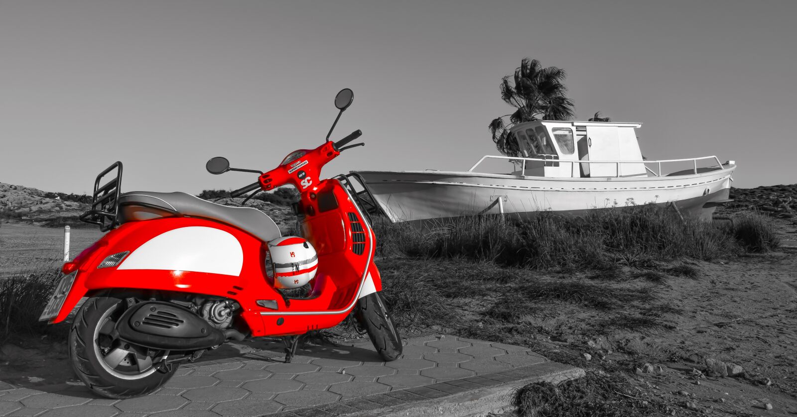 Nikon D3300 sample photo. Vespa, bike, motorbike photography