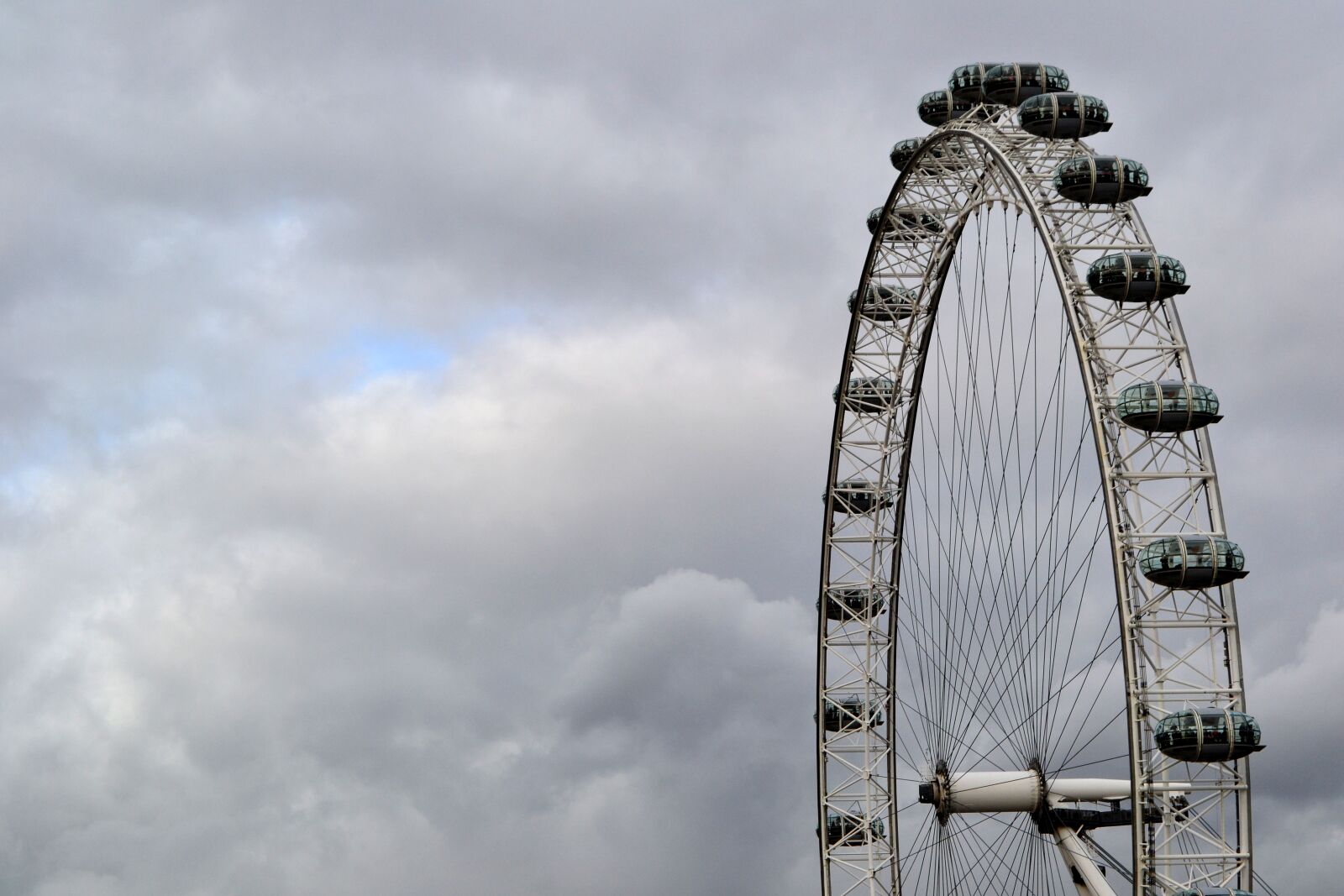 Nikon D3100 sample photo. London, the london eye photography