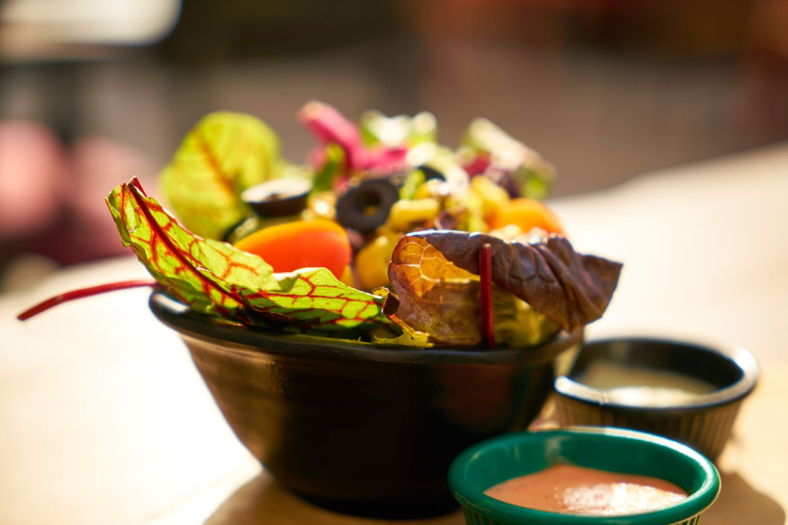 Sony a7R II sample photo. Salad, kap, food photography
