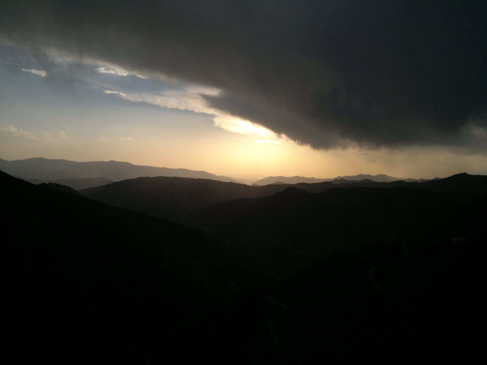 Nokia N8-00 sample photo. Mood, sunset, sky photography