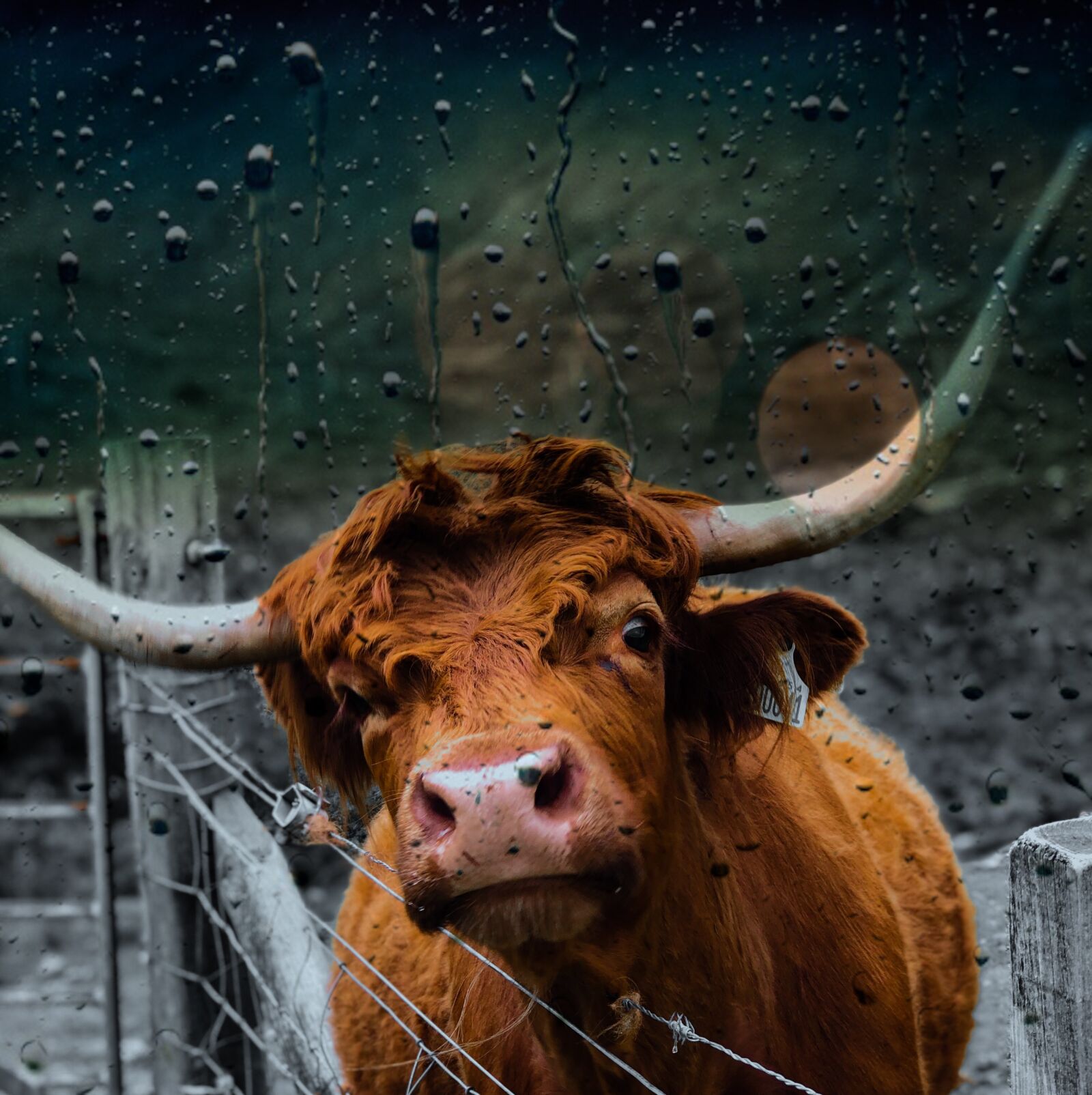Apple iPhone 8 Plus sample photo. Highland, cow, scotland photography