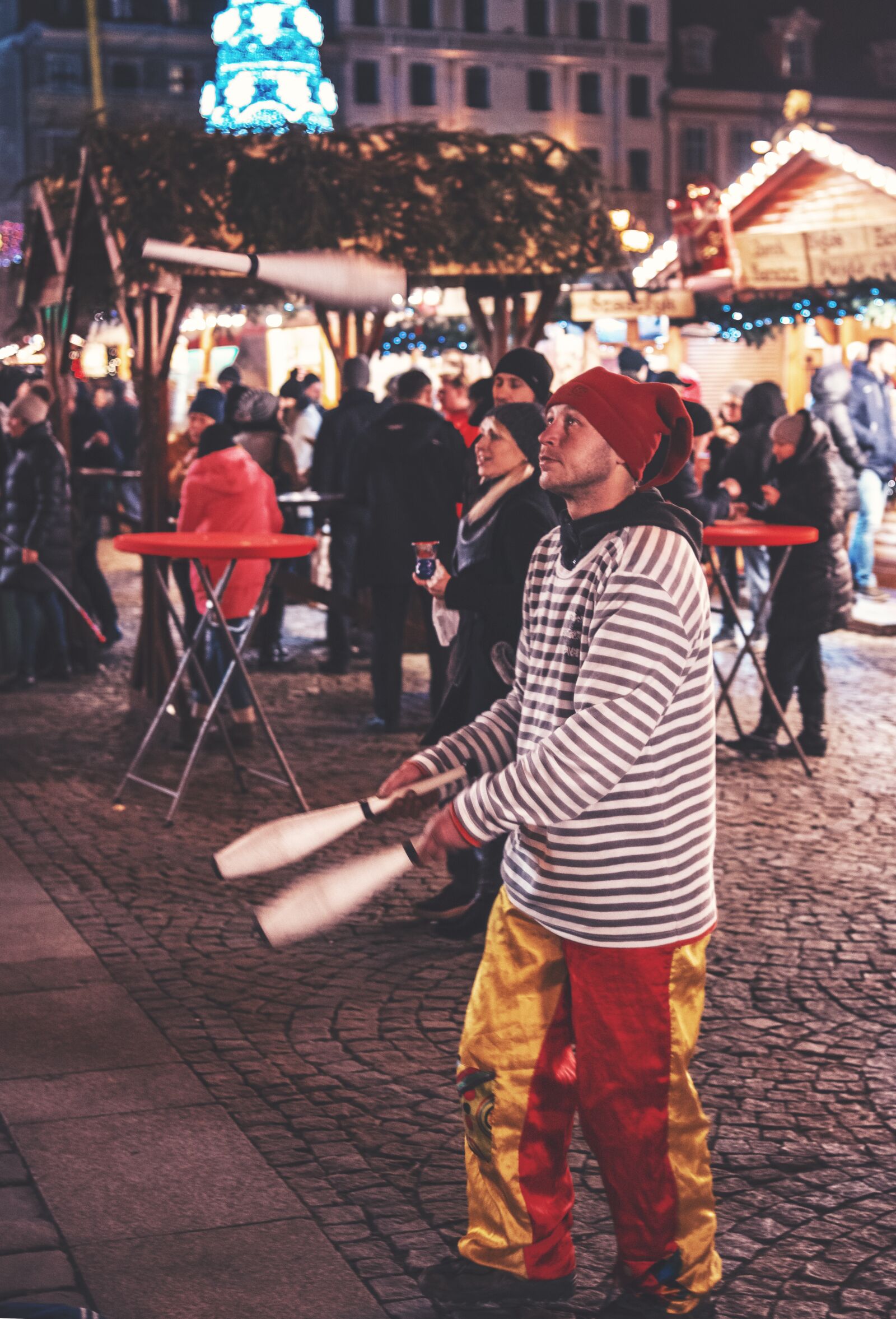 Nikon D7100 sample photo. Clown, holidays, christmas photography
