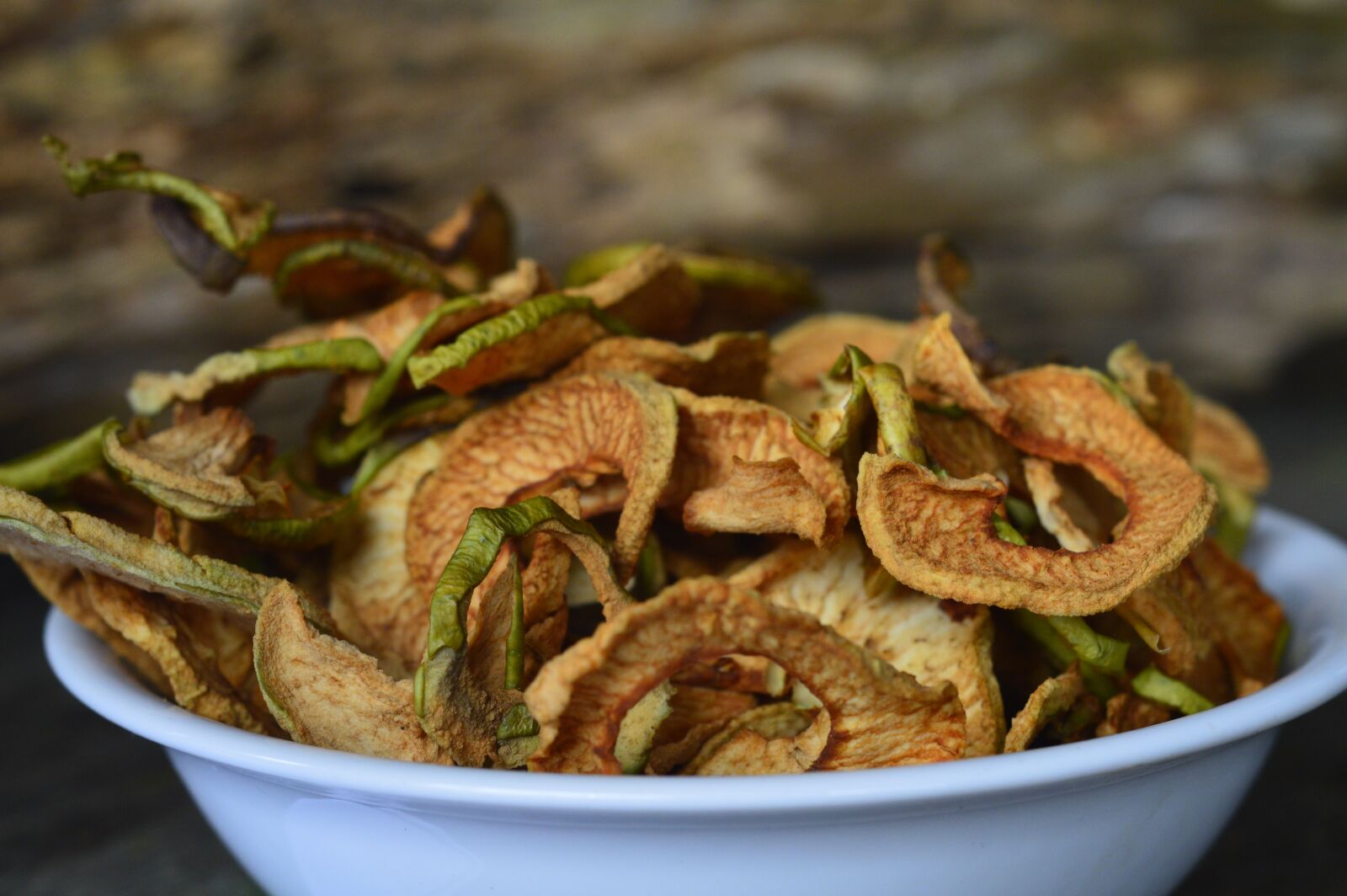 Nikon D3200 sample photo. Apple rings, autumn, apple photography