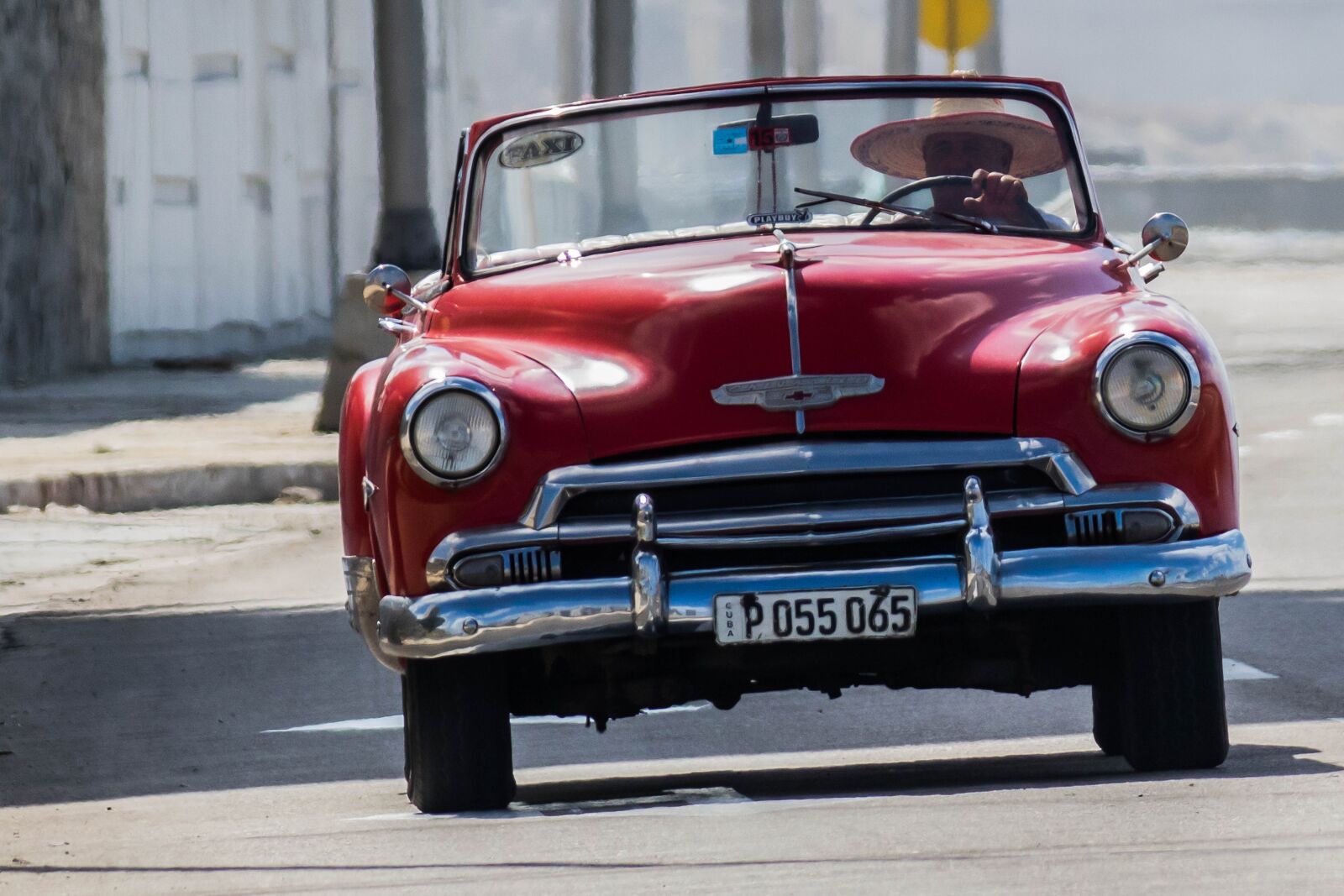 Canon EOS 7D Mark II sample photo. Cuba, havana, car photography