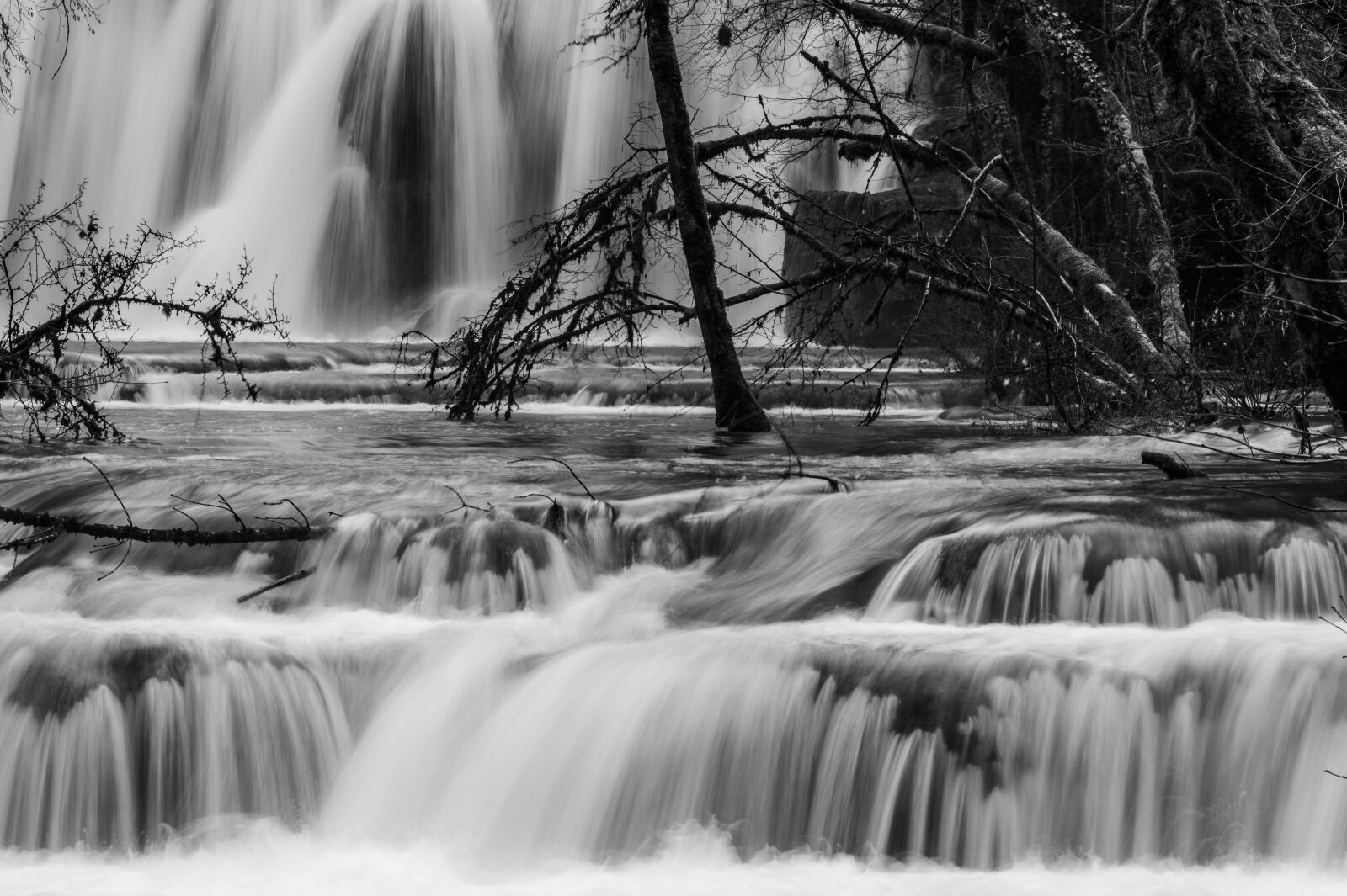 Nikon D850 sample photo. Cascade, winter, ice photography