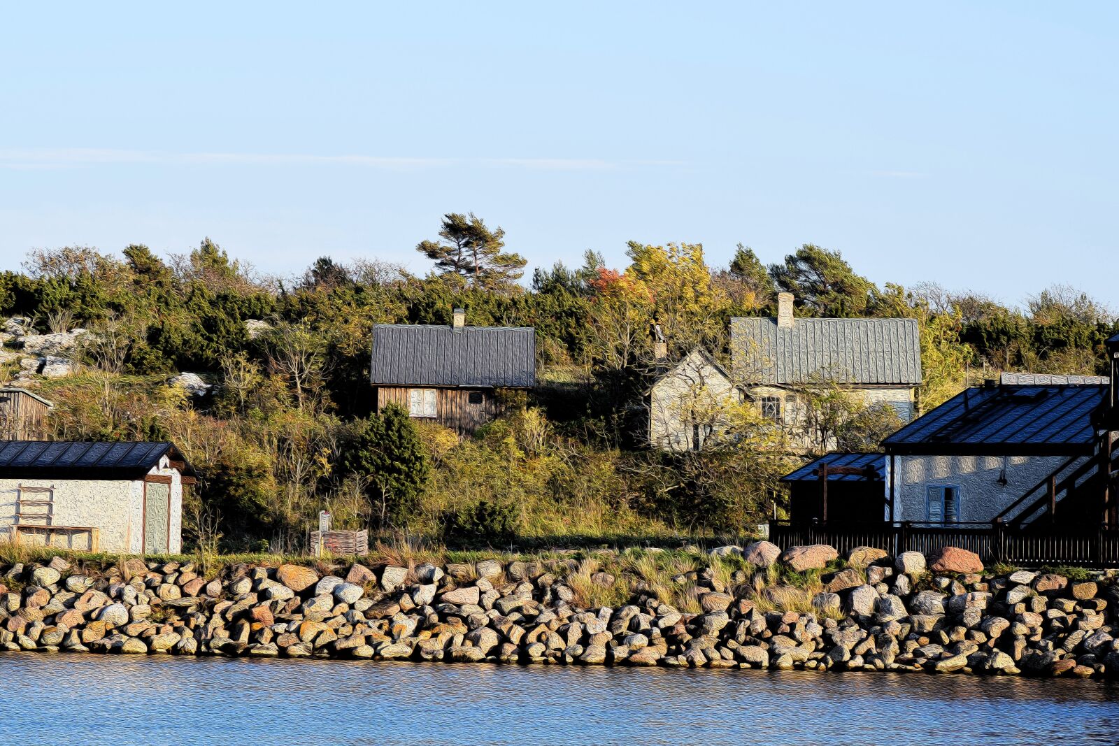 Nikon D5300 sample photo. Port, coastal, gotland photography