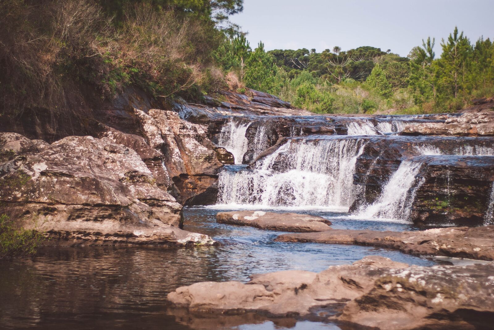 Nikon D3000 sample photo. Rio, waterfall, water photography