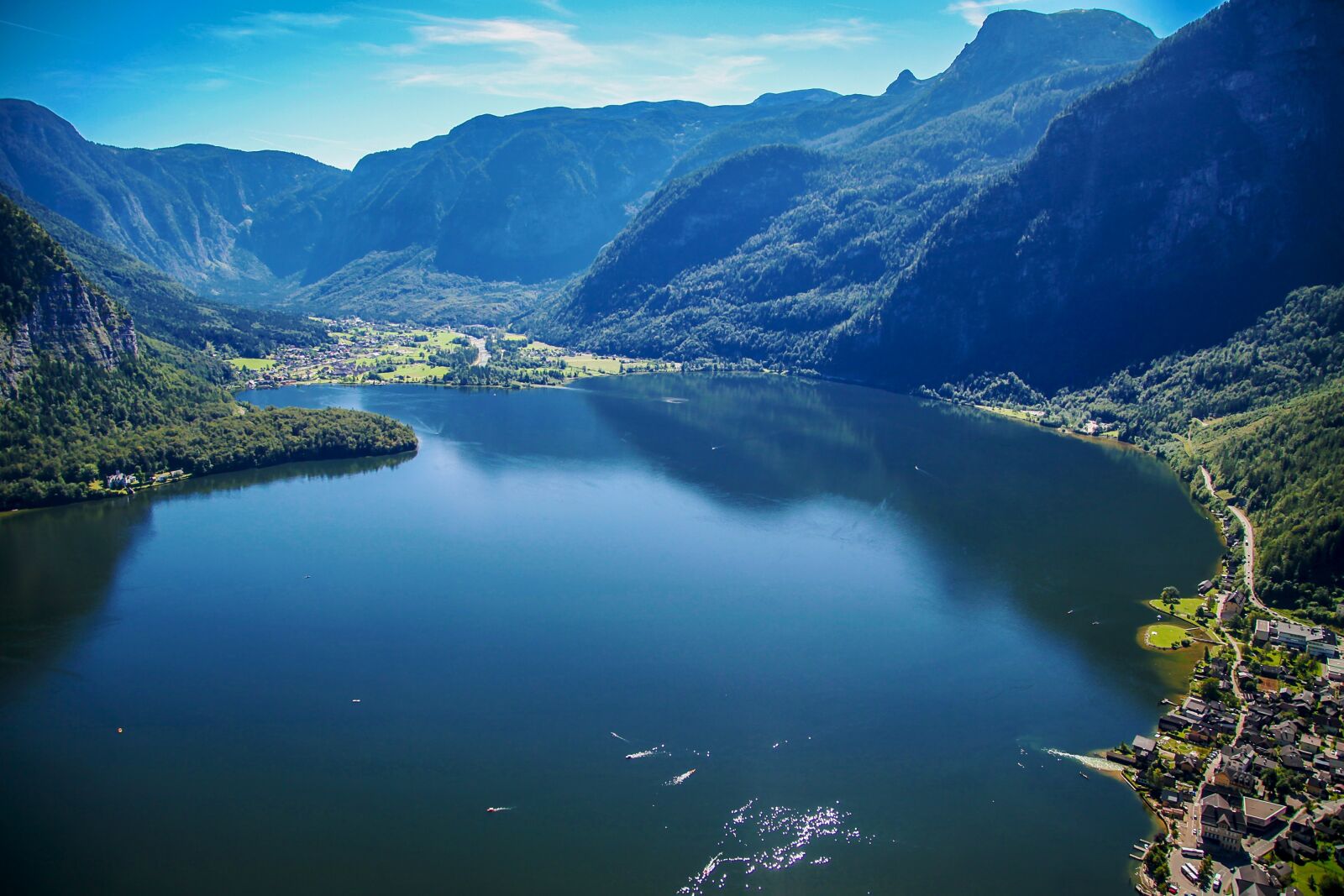 Canon EOS 5D Mark II sample photo. Hallstatt, lake, beautiful scenery photography