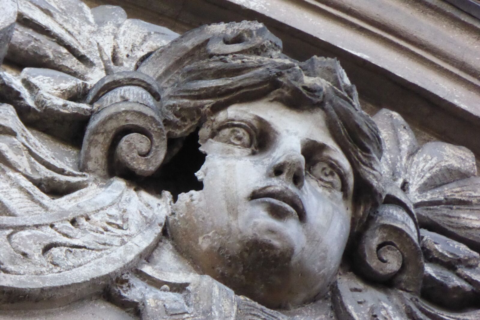 Panasonic DMC-TZ61 sample photo. Relief, facade, stucco photography