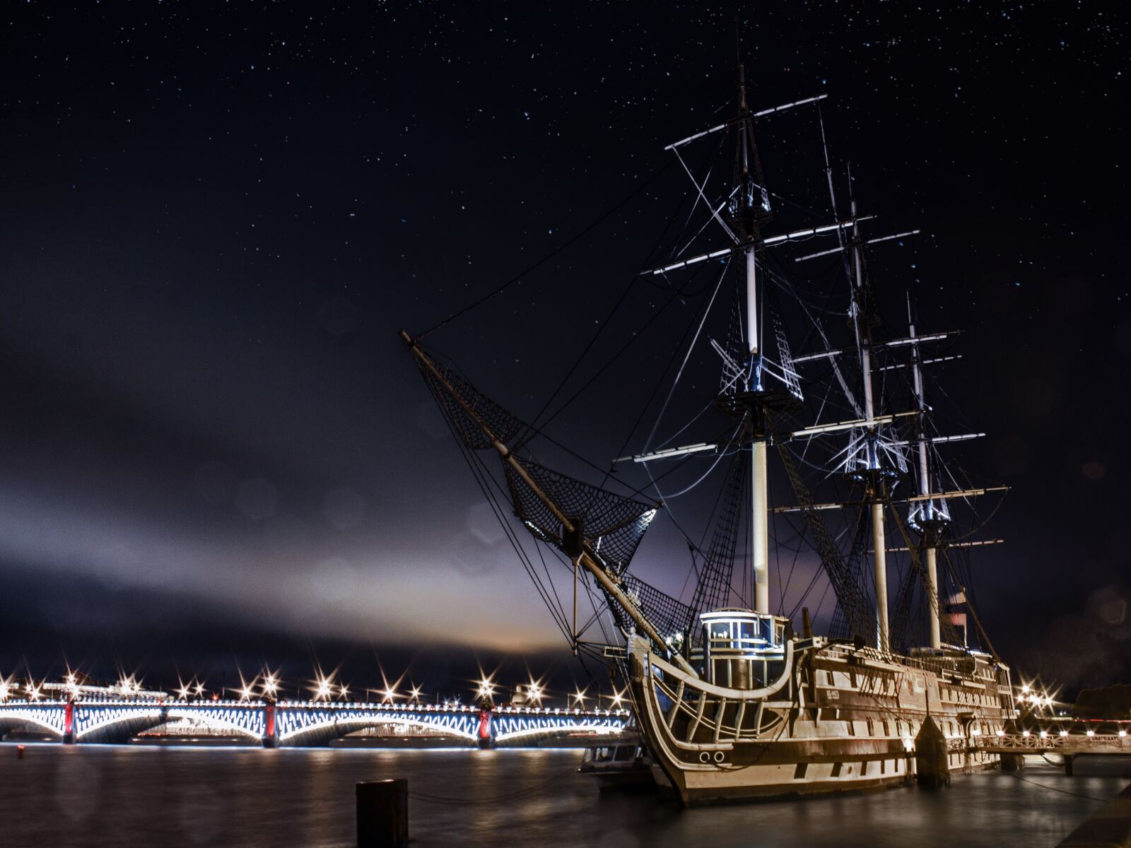 Canon EOS 60D sample photo. Ship, sky, star photography