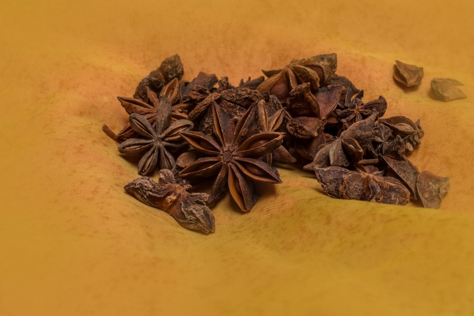 Nikon D3400 sample photo. Star anise, condiments, anise photography