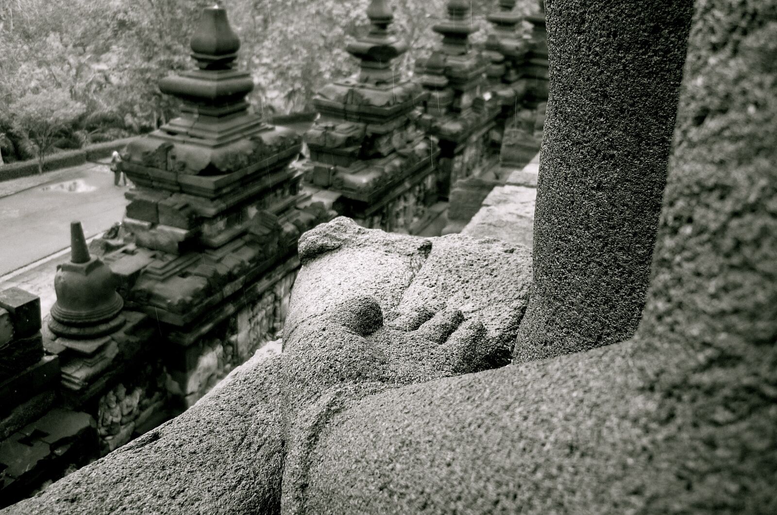 Panasonic Lumix DMC-FS3 sample photo. Borobudur, indonesia, temple photography