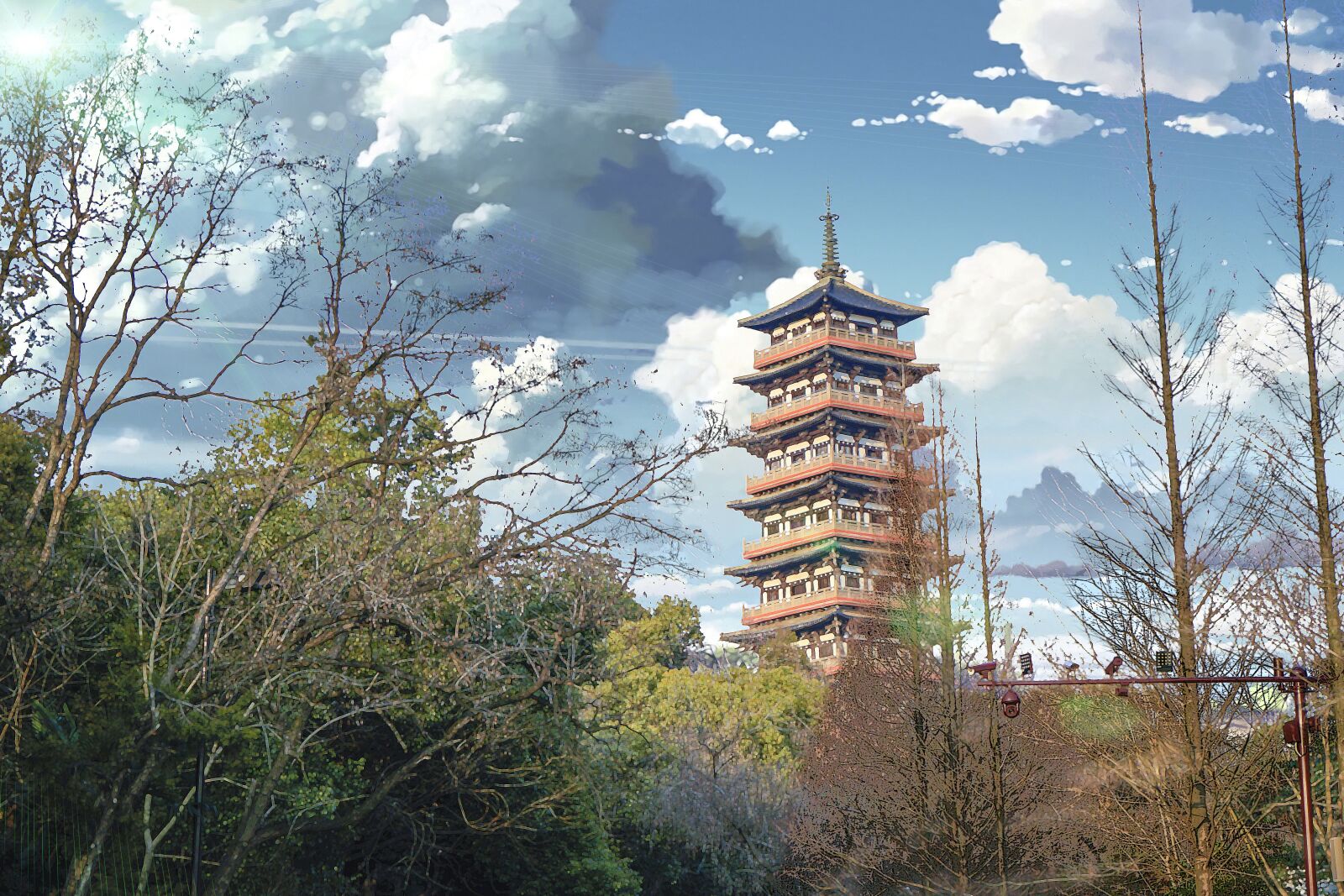 Sony a7 II + Sony FE 28-70mm F3.5-5.6 OSS sample photo. Yangzhou, daming temple, habitat photography