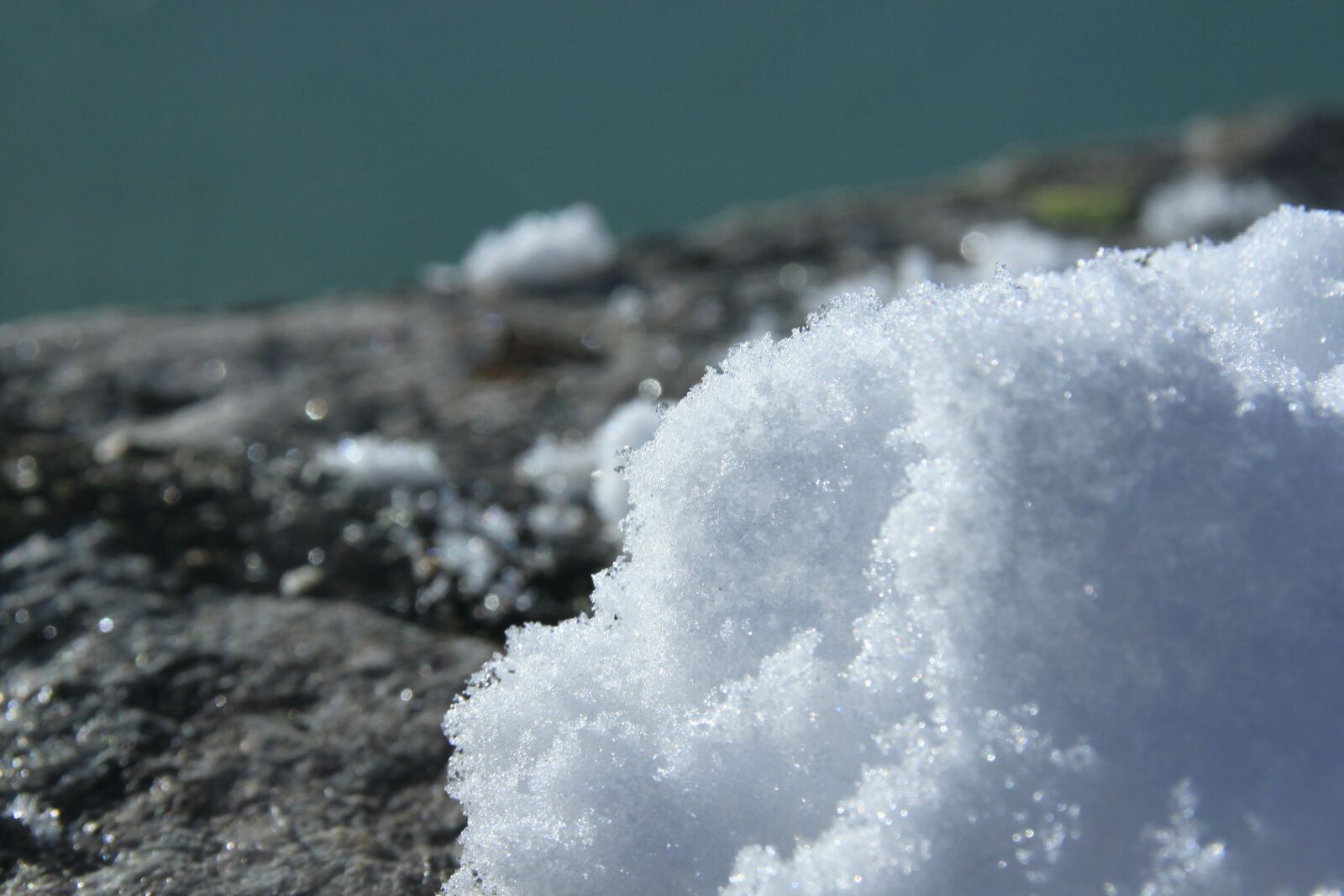 Canon EOS 500D (EOS Rebel T1i / EOS Kiss X3) sample photo. Snow, macro, winter photography