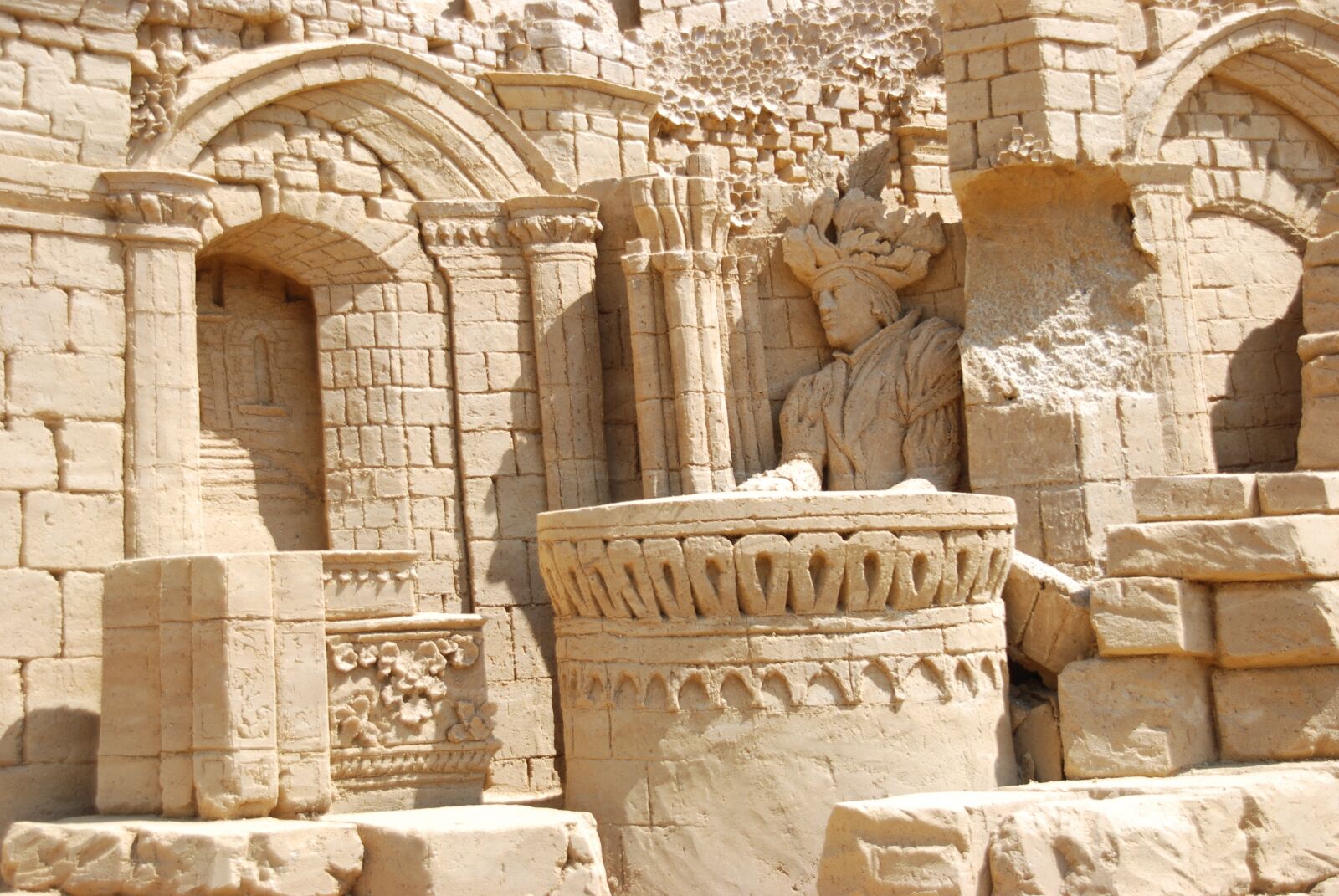 Nikon D80 sample photo. Sand, sculpture, art photography