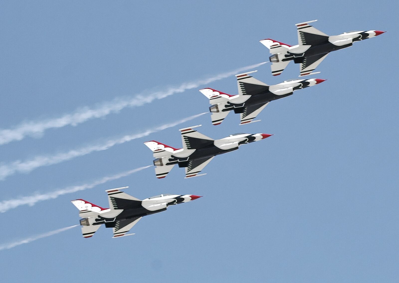 Nikon D70s sample photo. Thunderbirds, airplane, plane photography