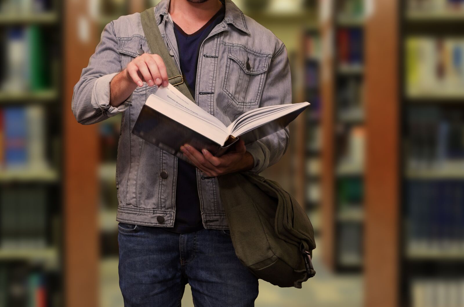 Nikon D5100 sample photo. Student, book, library photography