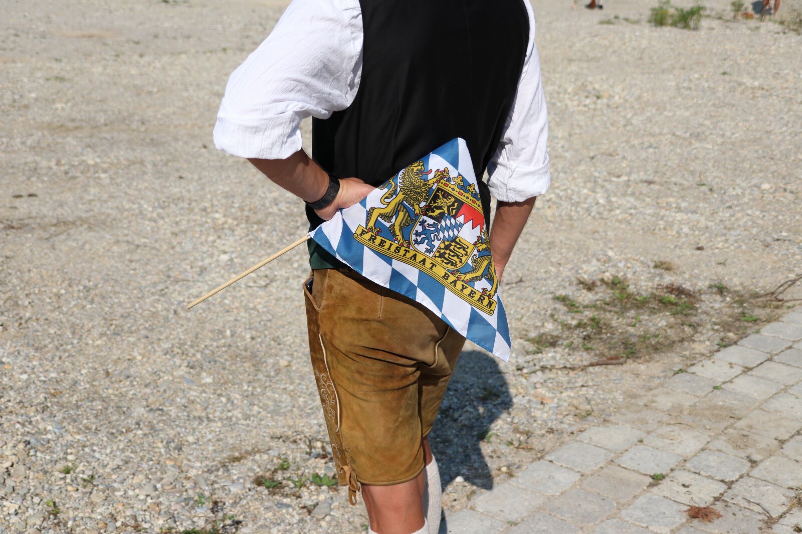 Canon EOS 80D sample photo. Free state, bavaria, flag photography