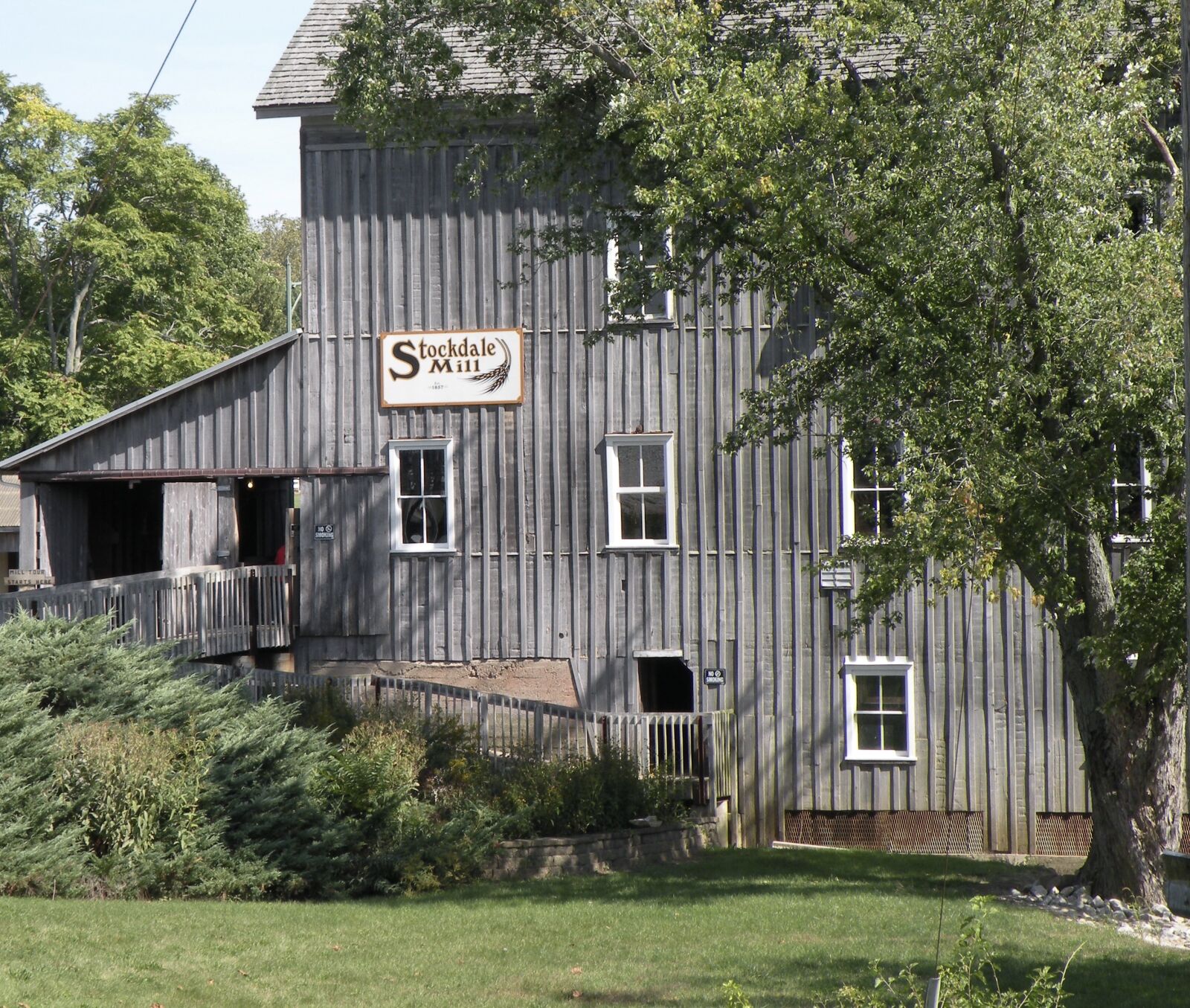 Nikon Coolpix P80 sample photo. Grist mill, indiana, historic photography