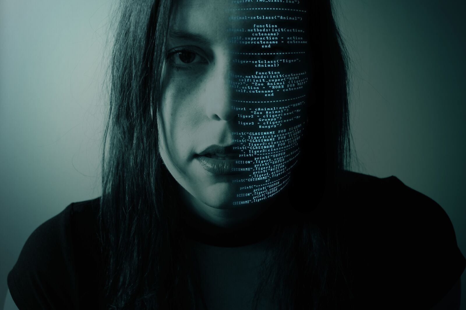 Nikon D3200 sample photo. Hacking, coding, code photography