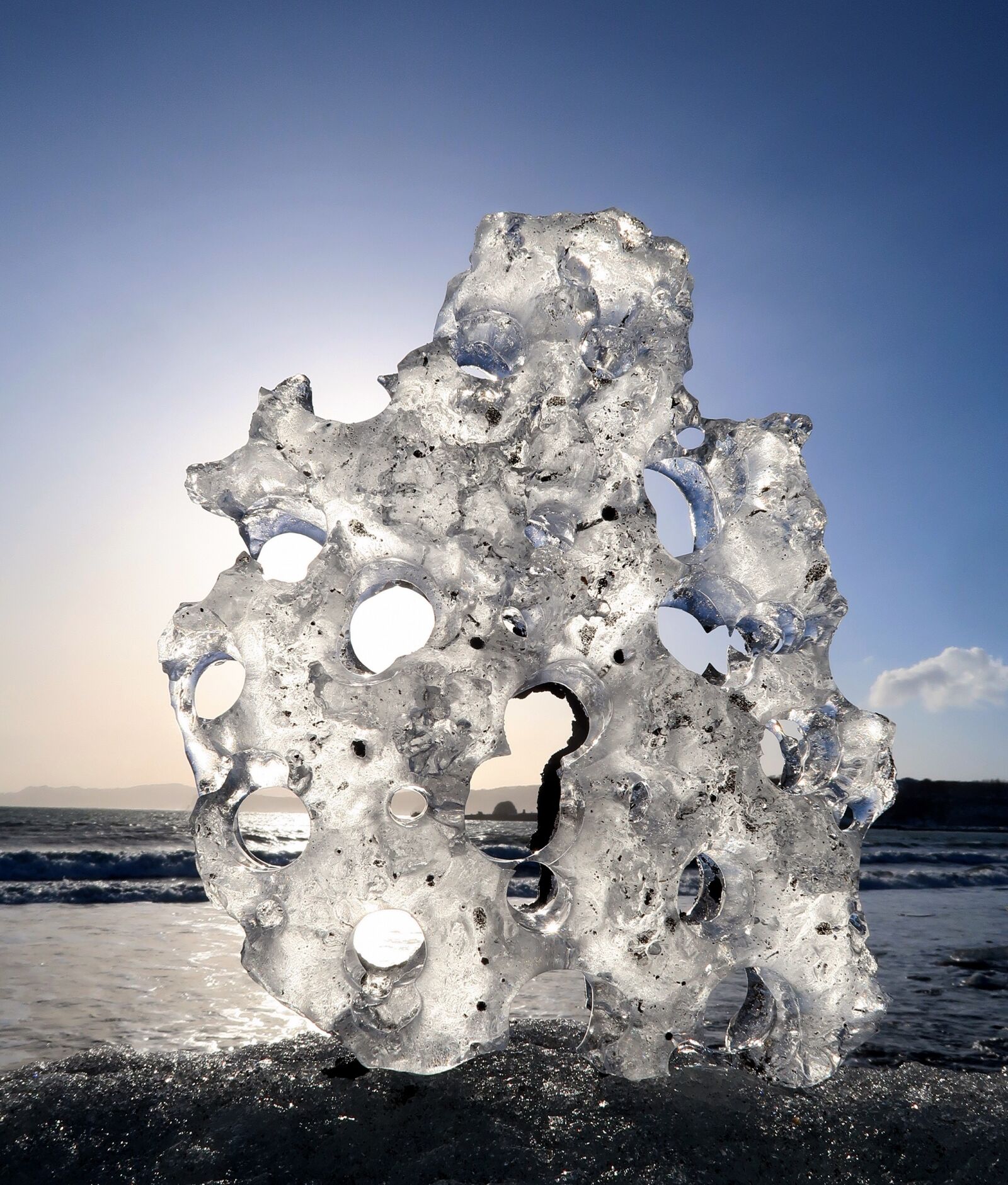 Canon PowerShot G7 X Mark II sample photo. Icicle, sun, bay photography