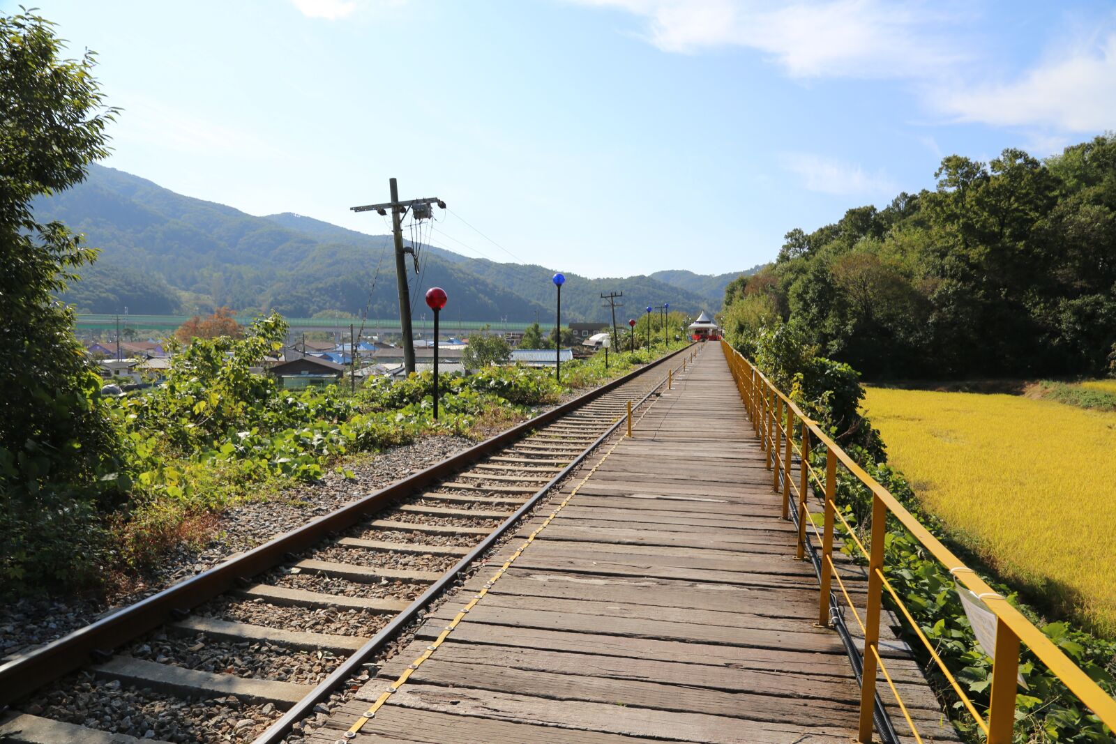 Canon EOS 6D sample photo. Railway, landscape, country photography