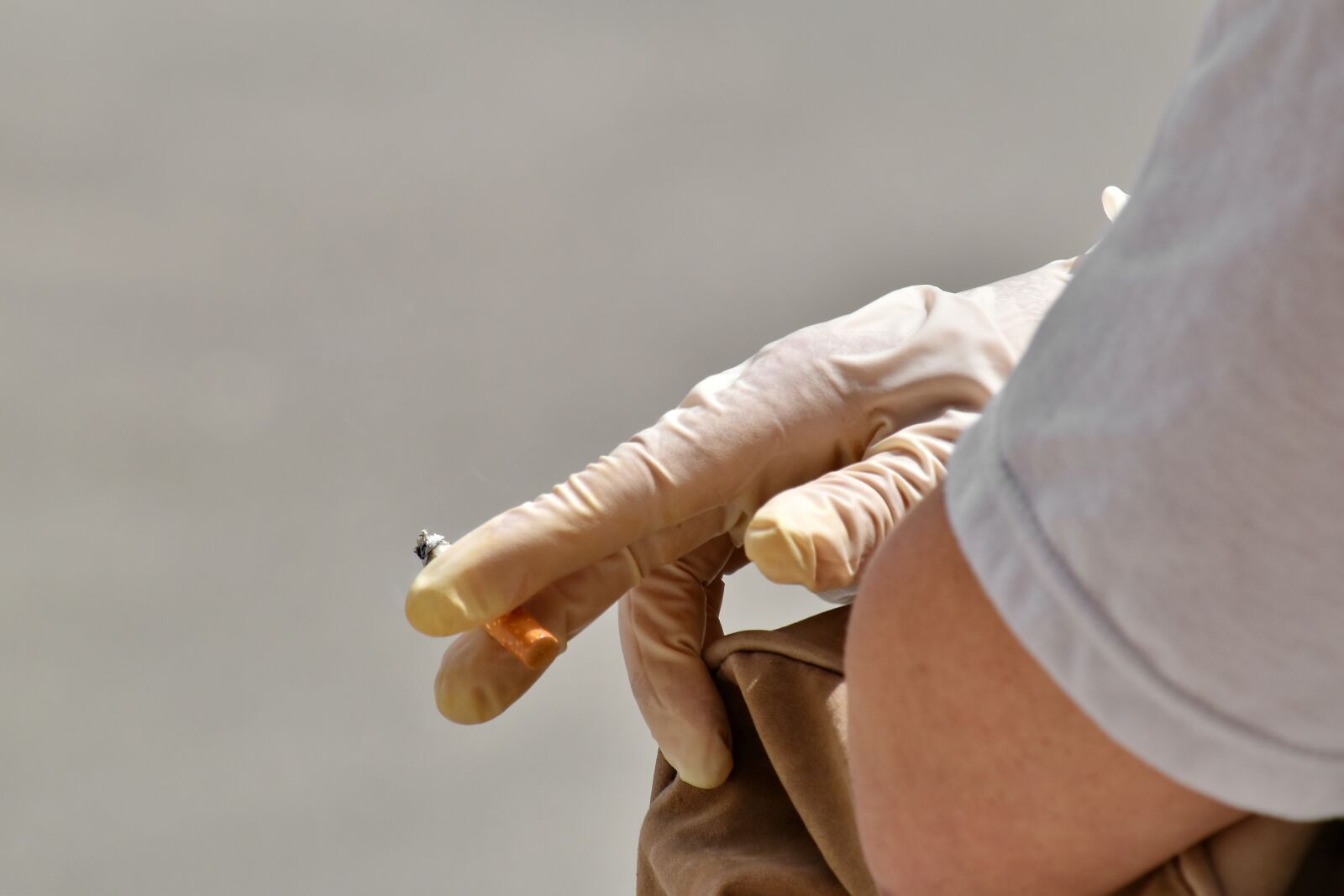 Nikon D5500 sample photo. Gloves, health care, latex photography