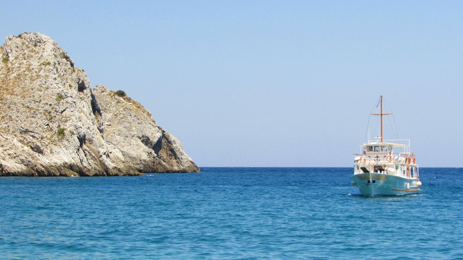 Canon PowerShot SX400 IS sample photo. Greece, skiathos, kastro photography