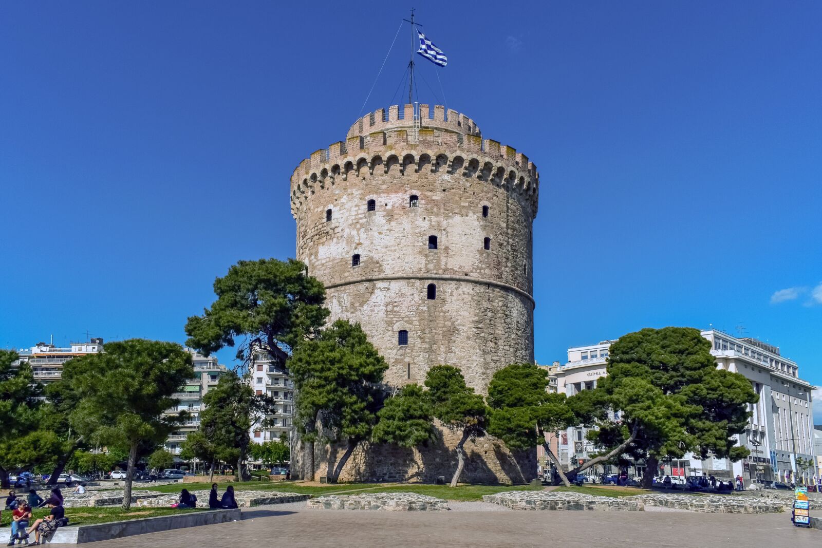 Nikon D3300 sample photo. Greece, thessaloniki, white tower photography