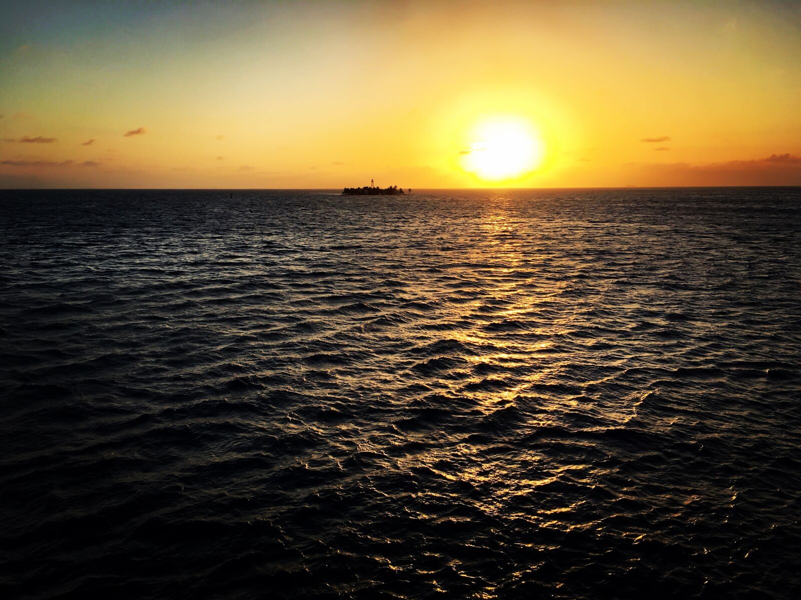 Apple iPhone 6s sample photo. Sunset, caribbean, ocean photography