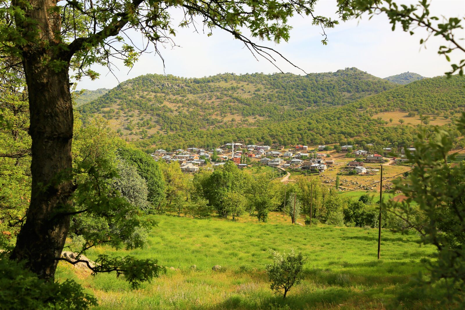 Canon EF 24-105mm F4L IS USM sample photo. Landscape, village, spring photography