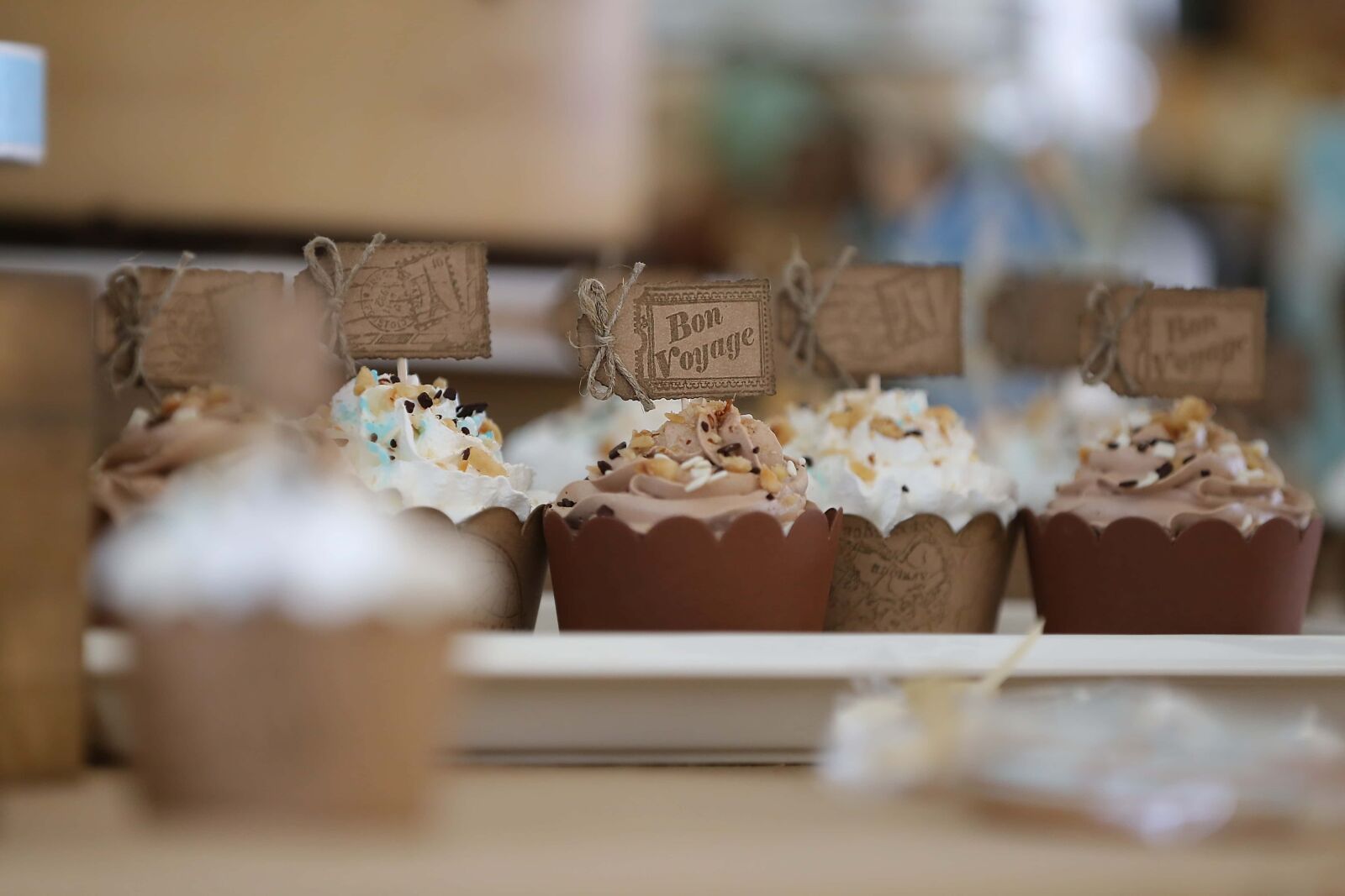 Canon EF 70-200mm F2.8L IS II USM sample photo. Cupcake, focus, chocolate, sugar photography