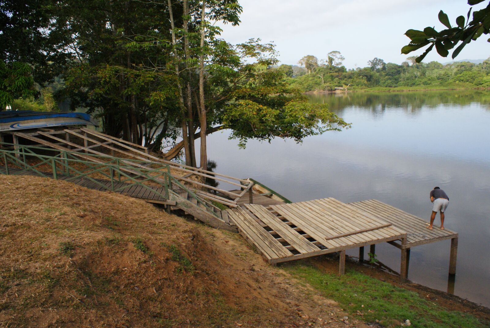 Sony Alpha DSLR-A300 sample photo. Amapá, pier, trip photography