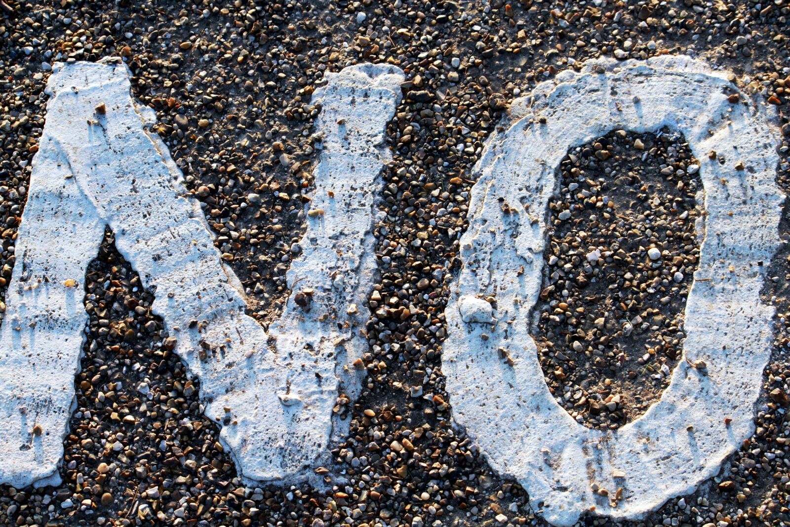 Canon EOS 7D sample photo. No, sign, asphalt photography