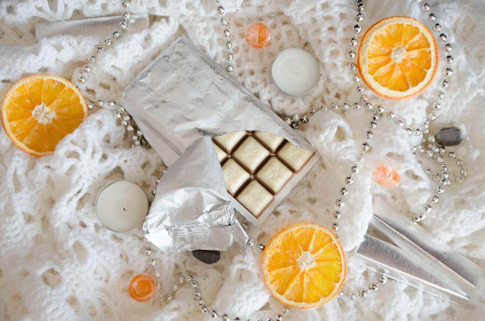 Nikon D5100 sample photo. Chocolate, oranges, candy photography