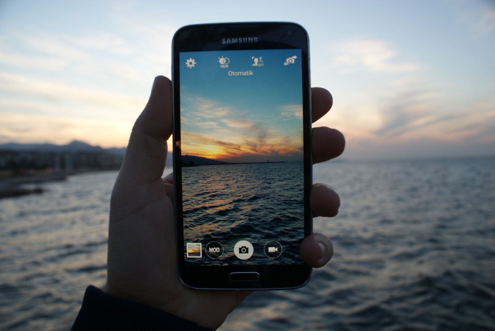 Sony Alpha DSLR-A200 sample photo. Sunset, skyporn, izmir, landscape photography
