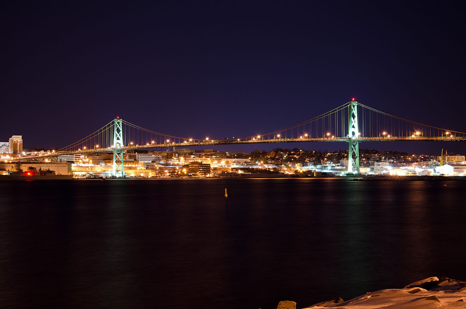 Nikon D7000 sample photo. Halifax, nova scotia, bridge photography