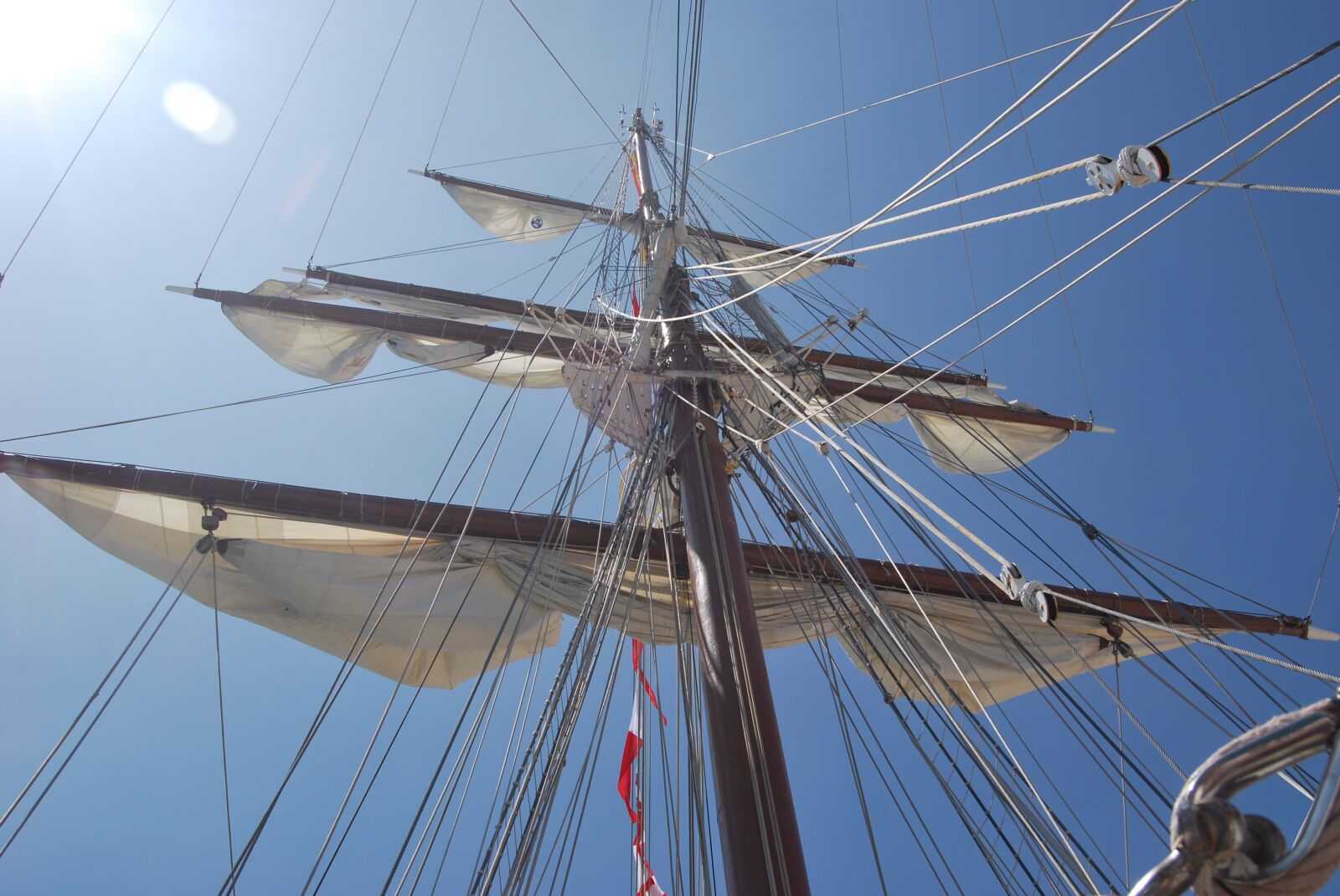 Nikon D60 sample photo. Sailboat, mast, boat photography