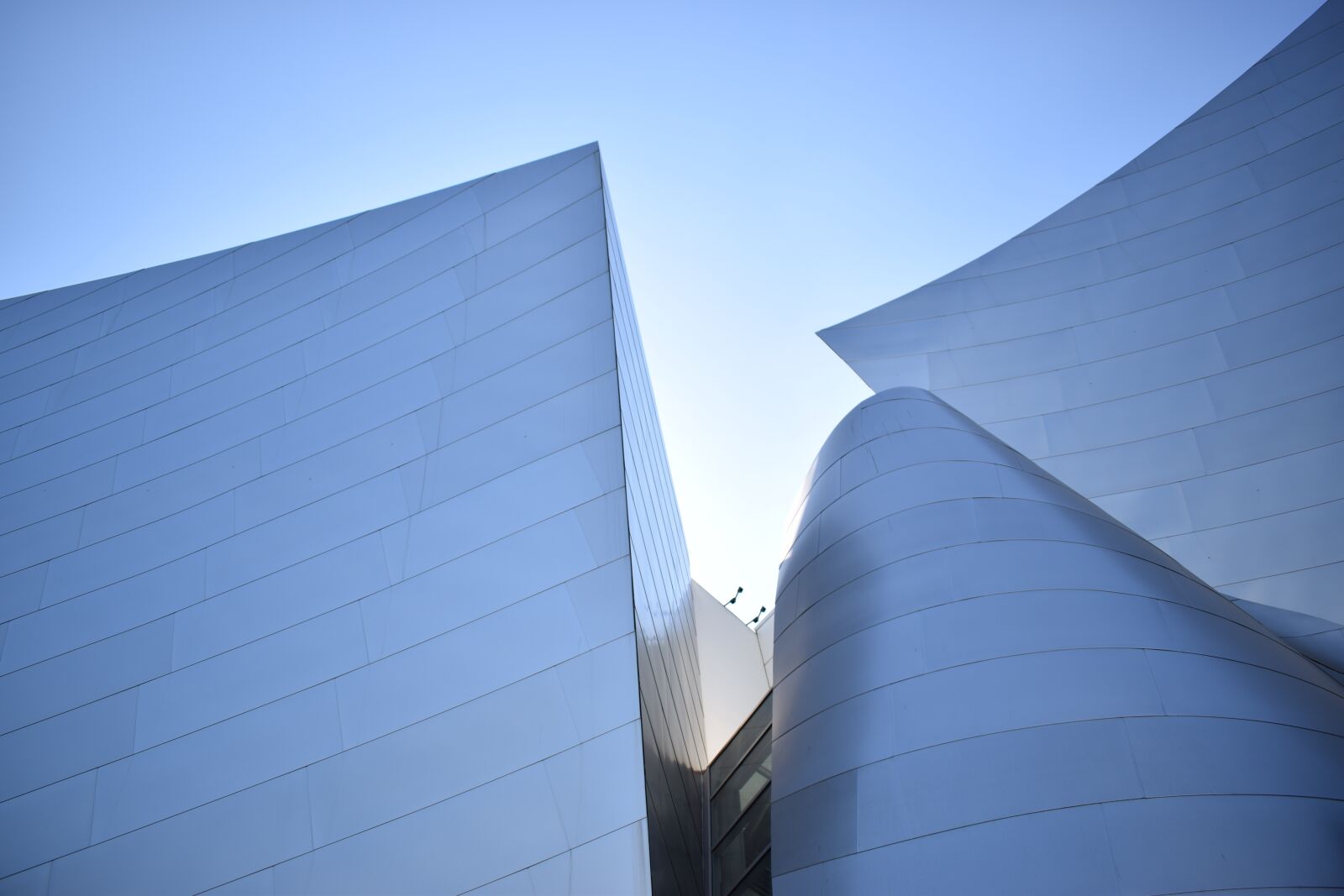 Nikon D3300 sample photo. Disney concert hall, usa photography