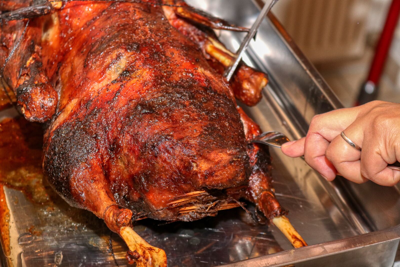 Canon EOS 80D sample photo. Goose, fry, christmas photography
