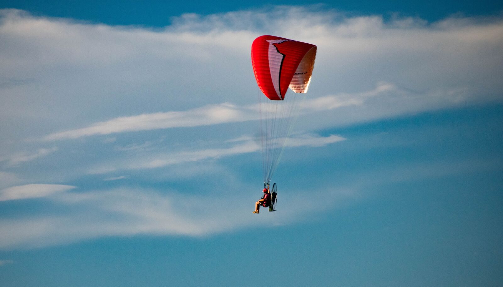 Nikon D3400 sample photo. Paramotor, flight, paragliding photography