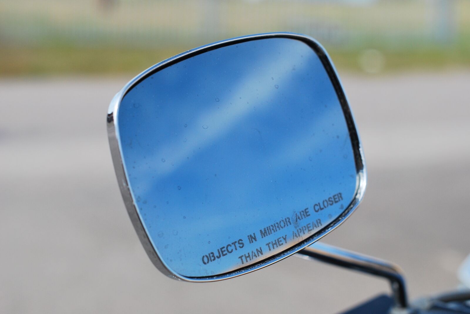 Nikon D60 sample photo. Rear mirror, vehicle, mirror photography