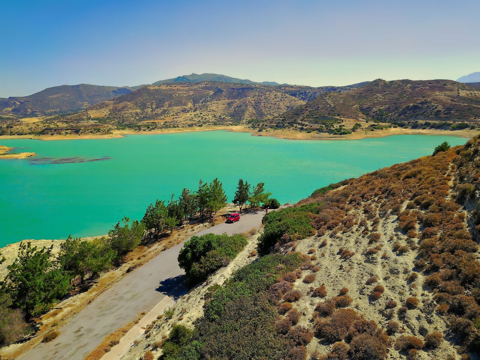 DJI FC220 sample photo. Crete, greece, landscapes photography