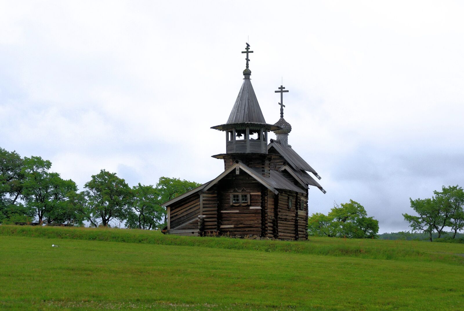 Pentax K200D sample photo. Chapel, karelia, kichi photography