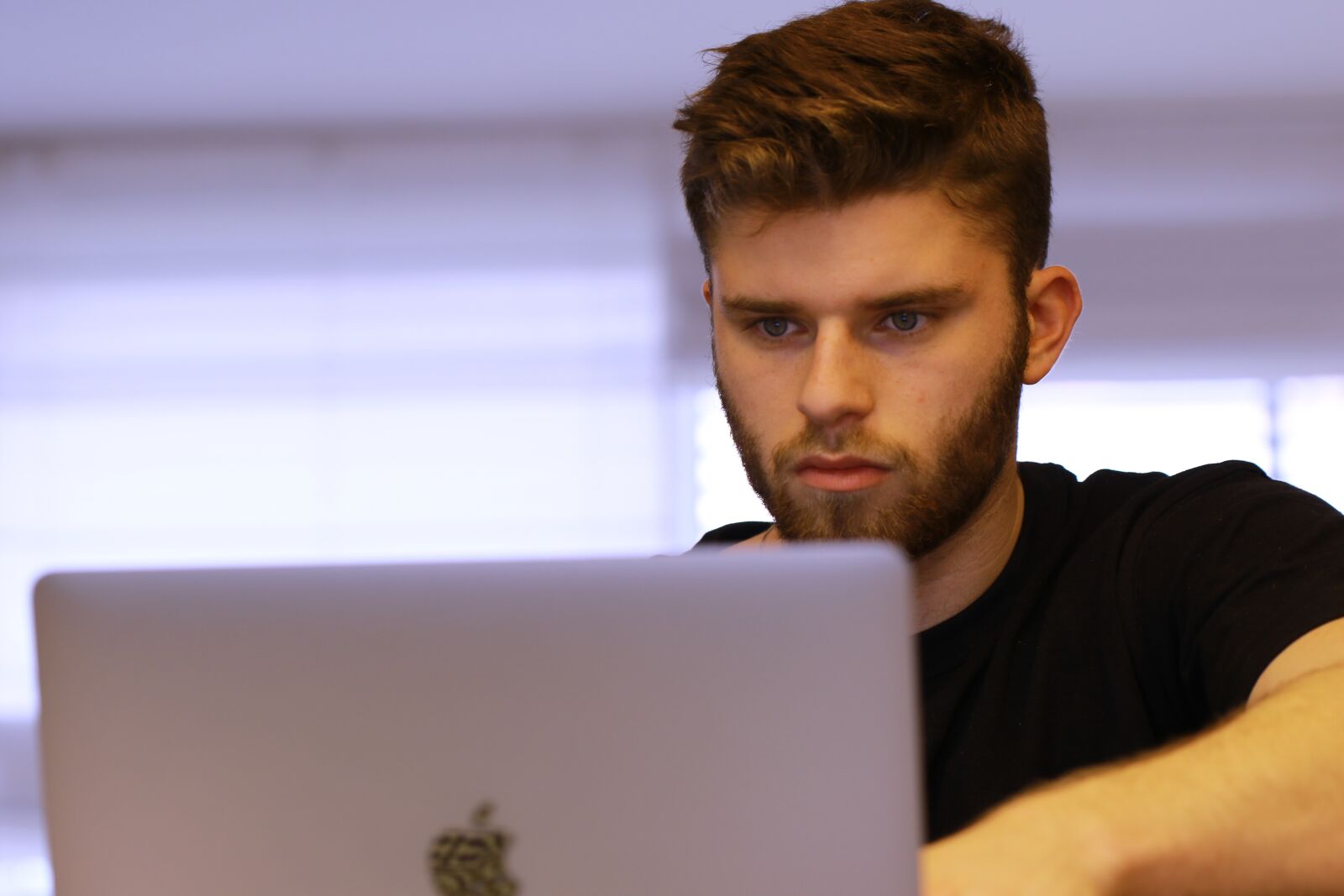 Canon EOS 7D Mark II sample photo. Young man, student, studying photography