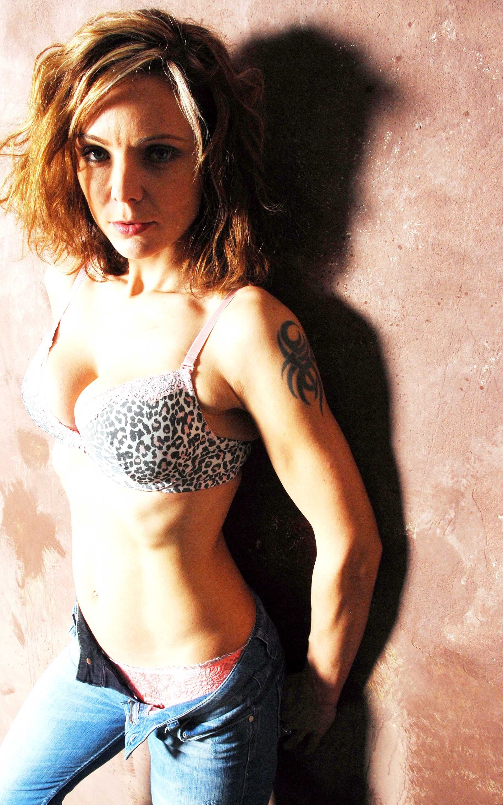Nikon D200 sample photo. Girl, blue, body photography