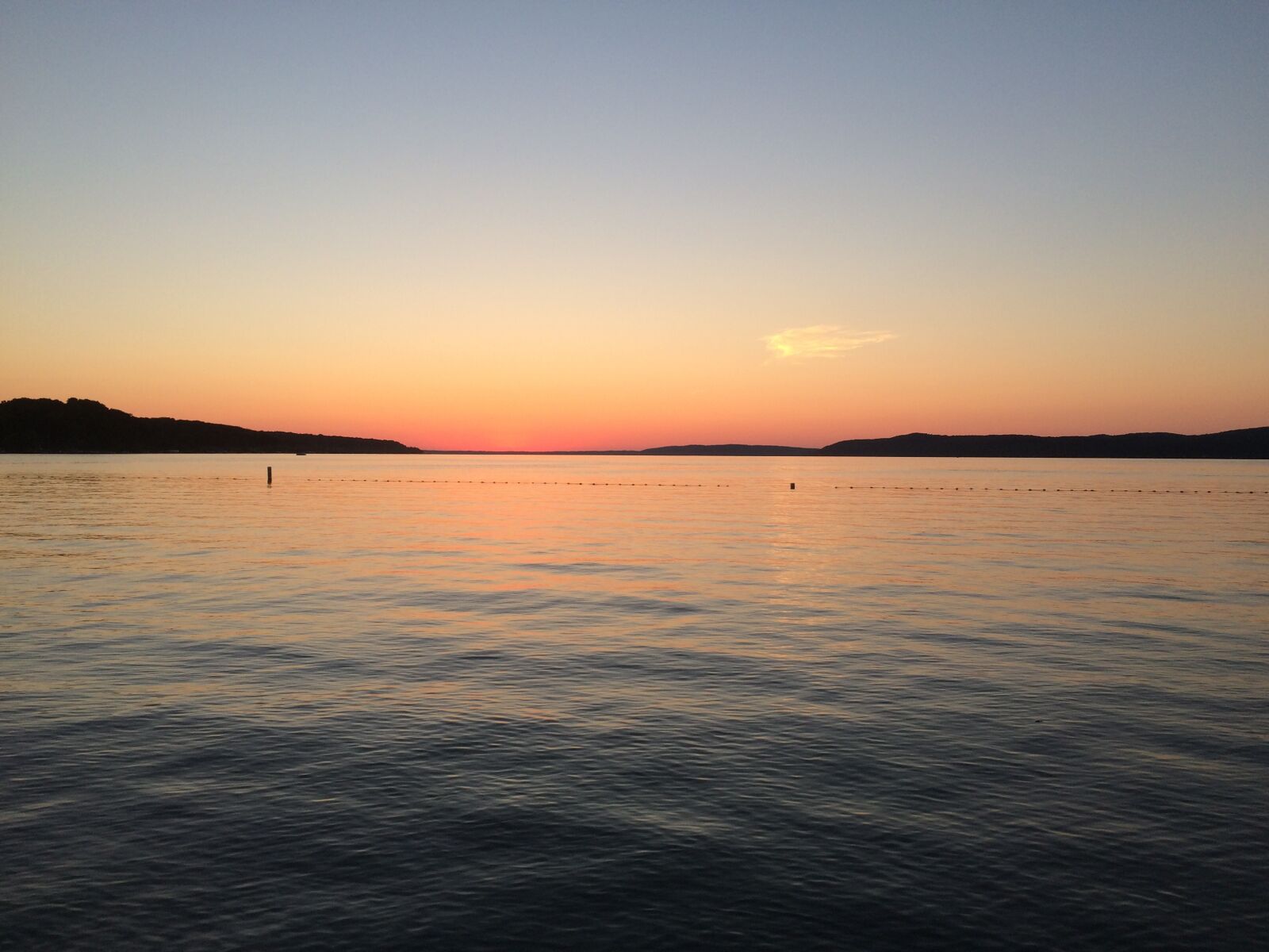 iPhone 5s back camera 4.15mm f/2.2 sample photo. Michigan, summer, lake photography