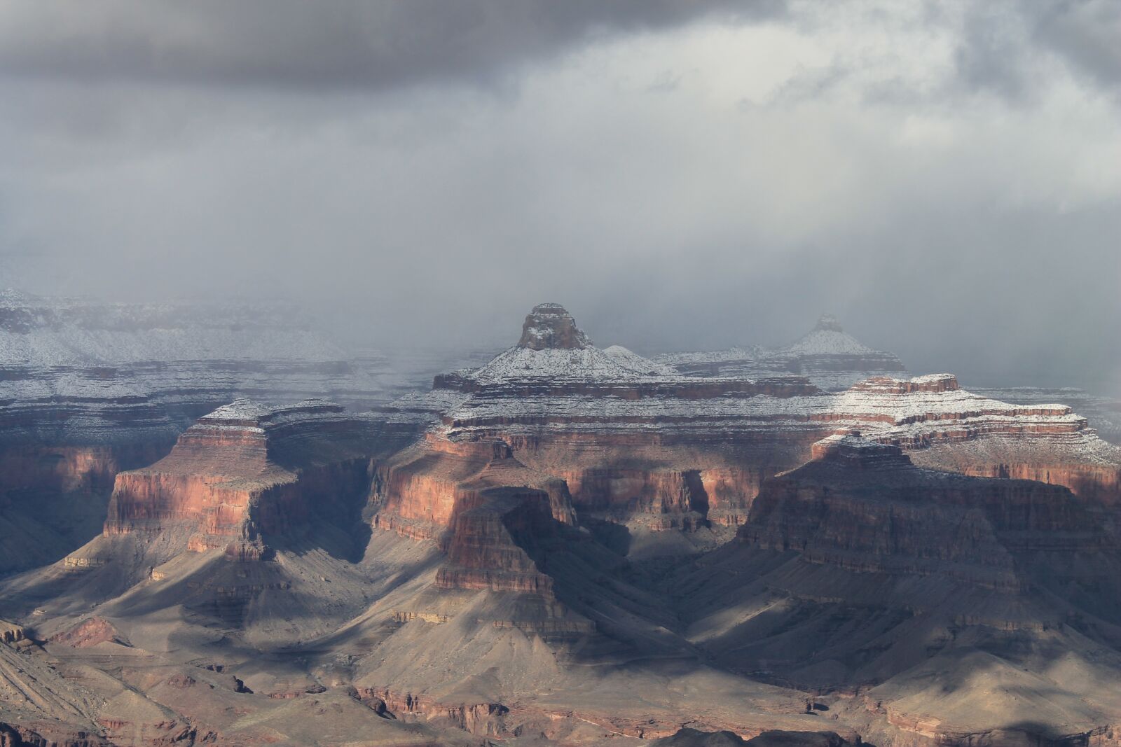 Canon EOS 1100D (EOS Rebel T3 / EOS Kiss X50) sample photo. Grand canyon, winter, canyon photography